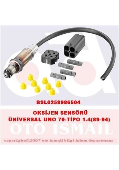 BOSCH 258986504 OKSİJEN SENSÖRÜ OMEGA / MAXIMA
