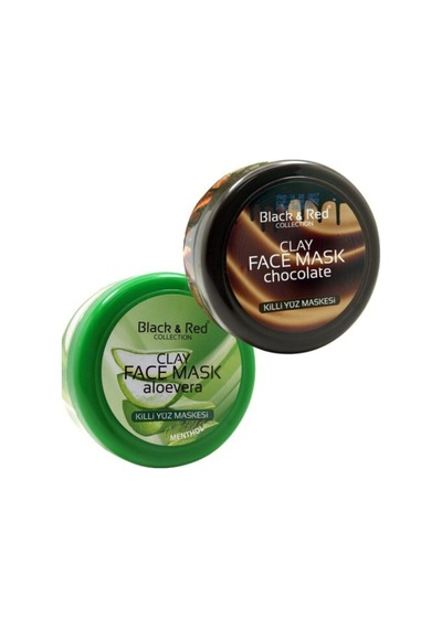Tr Aloe Vera Kil Yüz Maskesi 400ml + Çikolatalı Kil Maskesi 400ml
