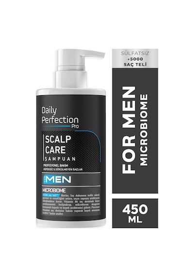 Daily Perfection Pro Scalp Care For Men Şampuan 450 ML