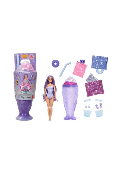 Barbie Pop Reveal Atıştırmalık Serisi Jfy00 Mor Jfy60