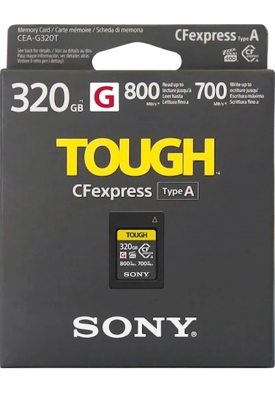 Sony Cea-g320t 320gb Cfexpress Type A Tough Hafıza Kartı