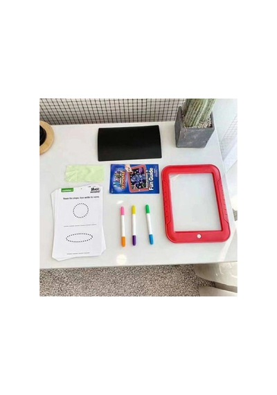 Magic Pad Çocuk Eğitici Sihirli Işıklı Kalemli Öğretici Pili Pad 0-99