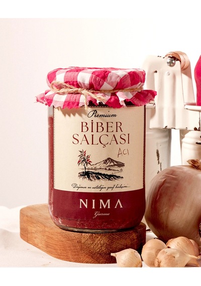Nima Gurme Acı Biber Salçası 700 G