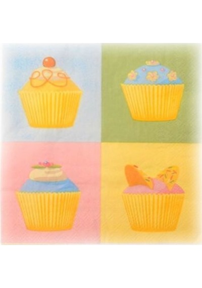 4'lü Cup Cake Peçete