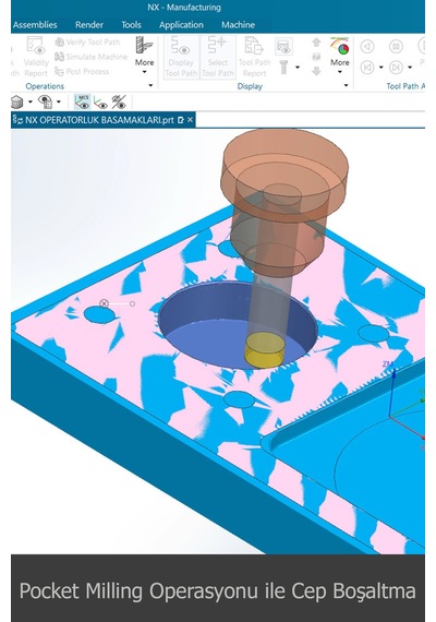 Siemens Nx 2212 Cam Video Ders Eğitim Seti