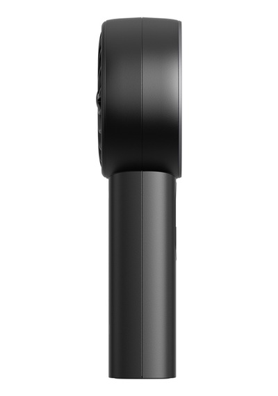 Aecooly Pe01 El Fanı Dijital Led Göstergeli 5 Kademeli Portatif Soğutucu Siyah
