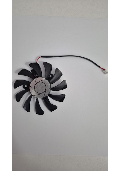 75mm 2pin Kablo 12v 3.000rpm Ha8010h12f-z Fan 1