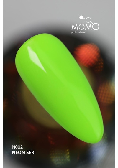 Momo Professional Kalıcı Oje N002 Neon Yeşil 14 ML