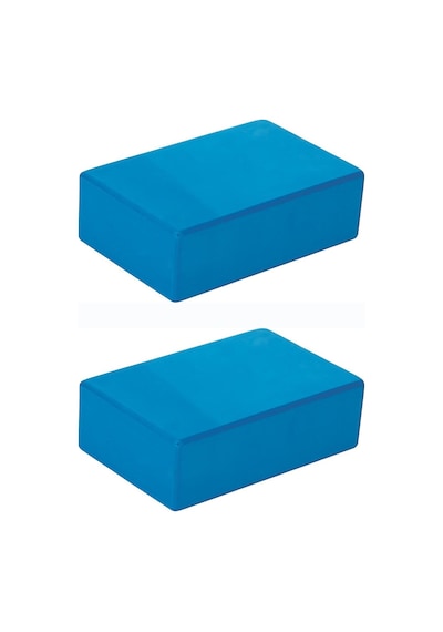 Yoga Block Seti Eva Yoga Blok 2 Adet Mavi