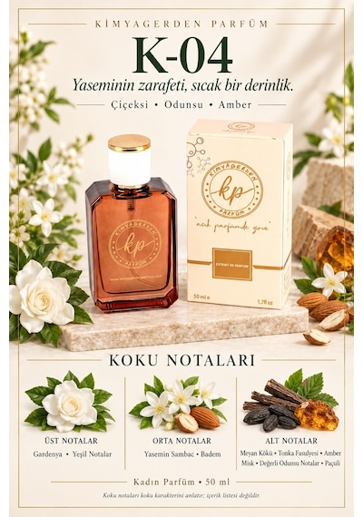 KP K-04 Kadın Parfüm EDP 50 ML