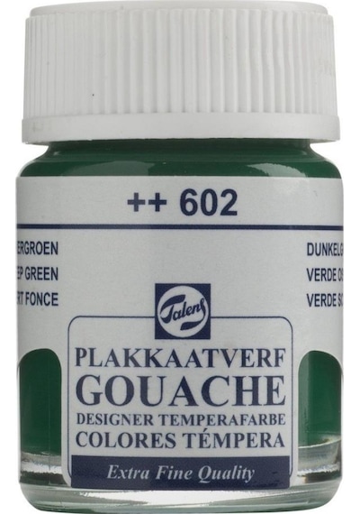 Talens Guaj Boya Cam Şişe 16Ml 602 Deep Green