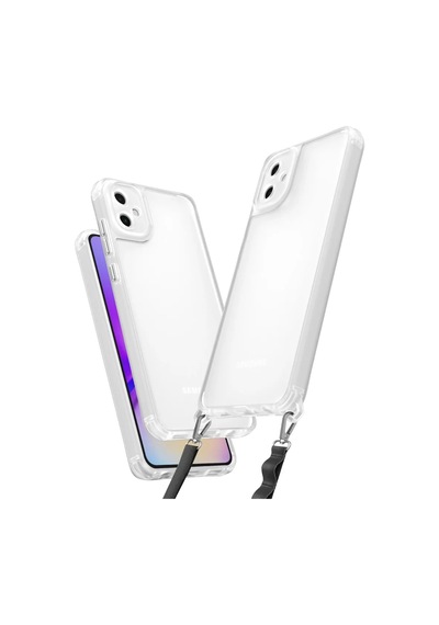 Samsung Uyumlu Galaxy A06 Kılıf Penta Silikon Kılıf - Şeffaf Renkli
