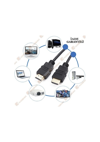 1080P FHD HDMI 3D Görüntü Ses Kablosu 3 M