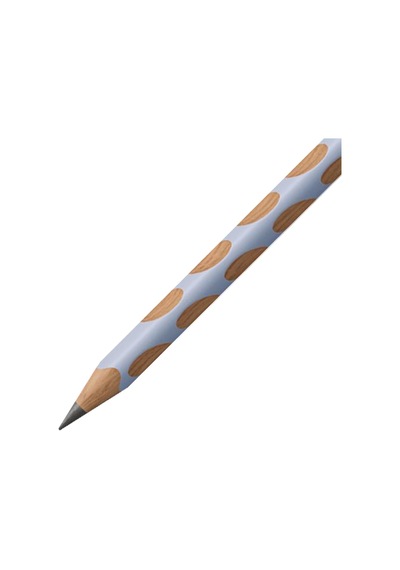 Easygraph Pastel Mavi - Ergonomik Kurşun Kalem - Sağ Çok Renkli