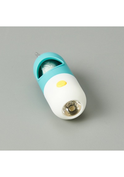Kpmm Ledli Kedi Köpek Poşet Taşıma Çantası - Mavi - 16 Cm