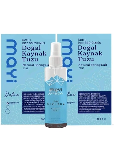 Mayi Tuz İnce Öğütülmüş Tuz Paketi 2 x 600 G