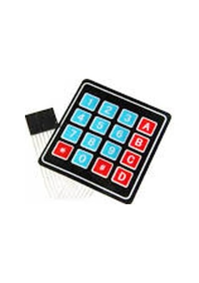 Elektronikport-Keypad Membran Tuş Takımı 4X4 Arduino Elektronikport-Keypad Membran Tuş Takımı 4X4 Arduino