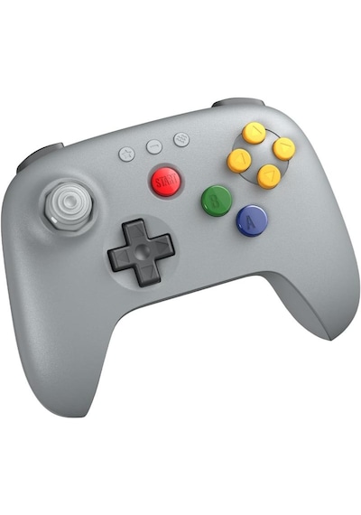 8bitdo 64 Bluetooth Controller 3d Analog Switch, Windows, Ve Android Uyumlu Gri