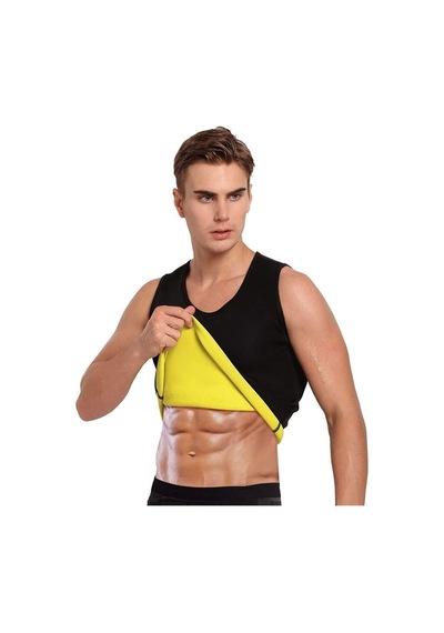 Multiflexpro Erkek Termal Atlet Sauna Terletici Spor Siyah