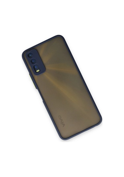 Cosmotex Newface Vivo Y11s Kılıf Montreal Silikon Kapak - Lacivert
