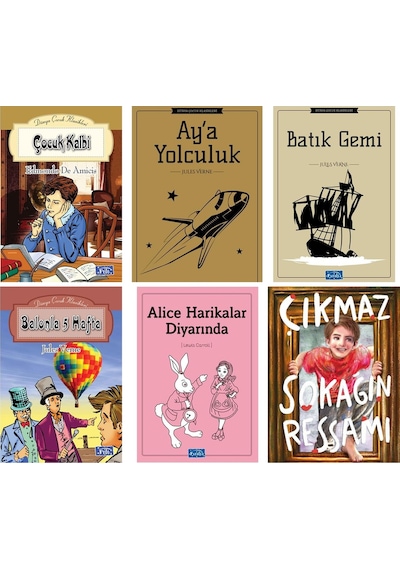Çıkmaz Sokağın Ressamı Ortaokul 6 Kitap Set