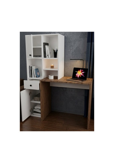 Juliet Dolaplı Raflı Çekmeceli Kitaplıklı Çalışma Masası Beyaz & Atlantik Çam Beyaz - Atlantik Çam - 885986509 Beyaz - Atlantik Çam Juliet Dolaplı Raflı Çekmeceli Kitaplıklı Çalışma Masası Beyaz & Atlantik Çam Beyaz - Atlantik Çam - 885986509 Beyaz - Atlantik Çam