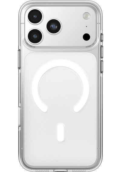 Apple Uyumlu iPhone 17 Pro Kılıf M-safe Şarj Özellikli O-ring Şeffaf Kajsa Trans Shield Serisi Kapak Şeffaf Şeffaf