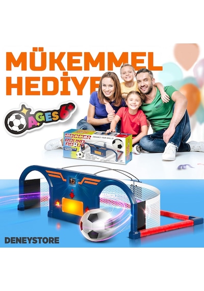 Top Kavşağı Futbol Beceri Geliştirme Seti Mavi