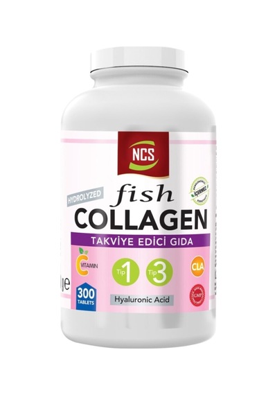 Type 1-3 Balık Kolajen Cla Biotin 300 Tablet Çinko Collagen Vitamin C Hyaluronic Acid