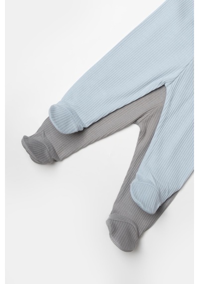 BabyCosy Organik 2 Li Patikli Pantolon Csyb9029 001