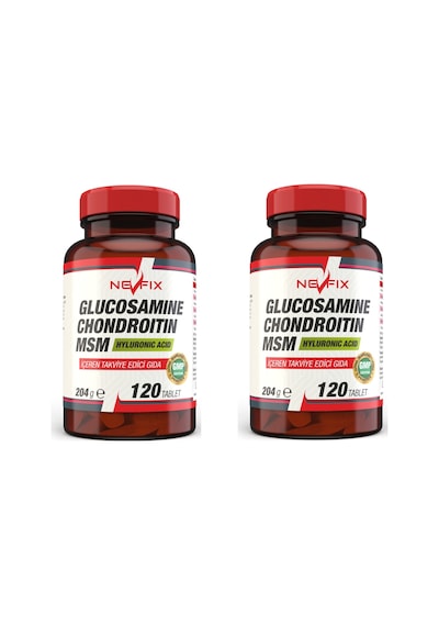 Nevfix Glucosamine Chondroitin Msm 120 Tablet X 2 Kutu 240 Tablet