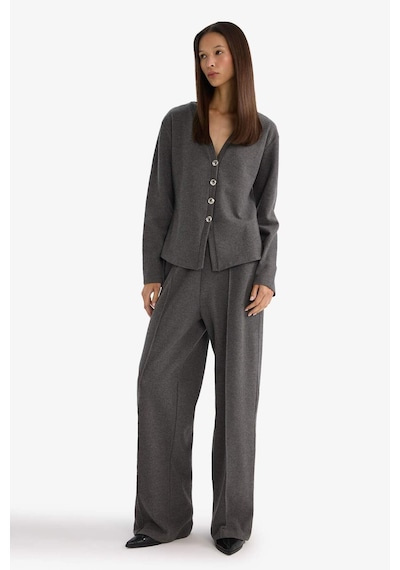Defacto Wide Leg Geniş Bol Paça Pantolon G6332ax25wnar53 Antrasit-ar53 Defacto Wide Leg Geniş Bol Paça Pantolon G6332ax25wnar53 Antrasit-ar53
