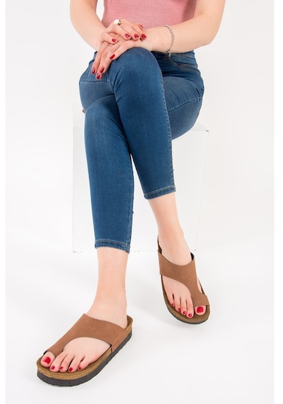 Fox Shoes Taba Kadın Terlik D777812002