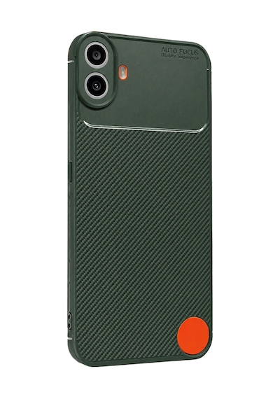 Newface Nothing Phone Nothing Cmf Phone 1 Auto Focus Karbon Kapak - Yeşil Çr
