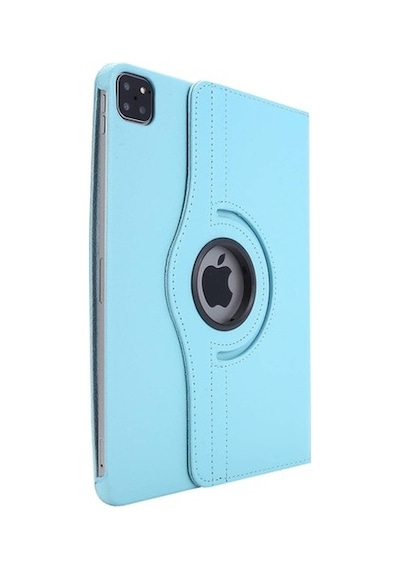 Apple Uyumlu iPad Pro 12.9 2021 (5.Nesil) Kılıf 360 Dönebilen Standlı