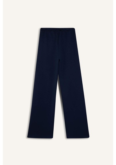 Defacto Relax Fit Normal Bel Düz Paça Modal Pantolon G2912ax25aunv245 Lacivert