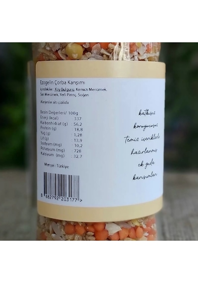 OG natural Ezogelin Çorba Karışımı 180 G 9Ay