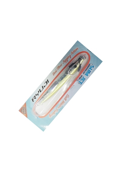 Ryuji Slim Jet 8cm 20gr Metal Jig Yem Green Chart Uv