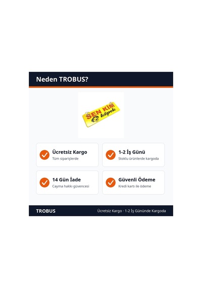 Trobus Vantuzlu Dekor Plaka Cam Süsü Sen Kim Köpek Yazılı 22x7,5 Cm Sarı