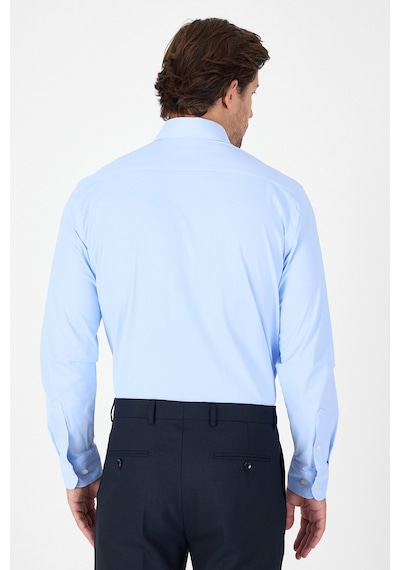İmza Koyu Mavi Uzun Kol Düğmeli Yaka Cepsiz Performans Ürün Slim Fit Gömlek 1004250270 Koyu Mavi İmza Koyu Mavi Uzun Kol Düğmeli Yaka Cepsiz Performans Ürün Slim Fit Gömlek 1004250270 Koyu Mavi