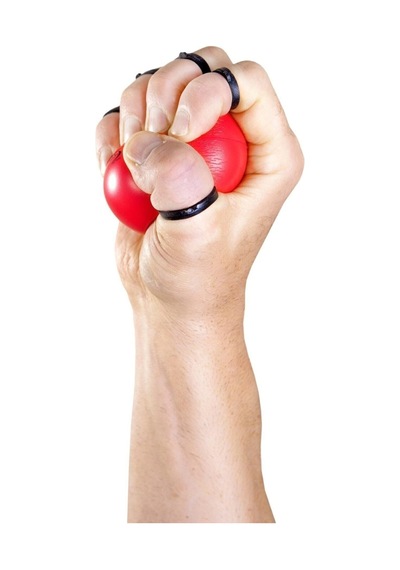Msd Hand Master Plus Parmak Ve El Egzersiz Güçlendirme Kuvvetlendiricikırmızı Renk Orta