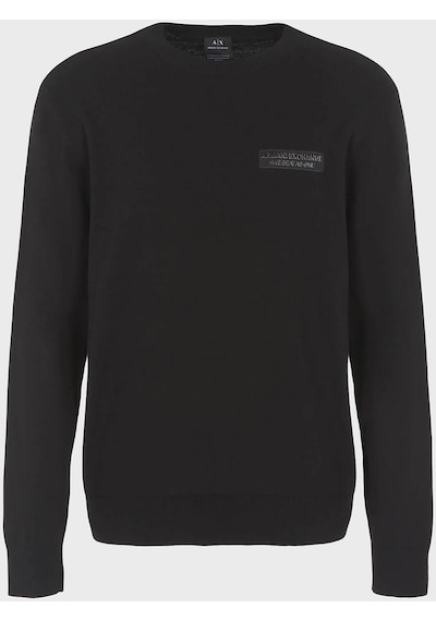 Armani Exchange Erkek Kazak 6rzm1e Zmx8z 1200 Siyah