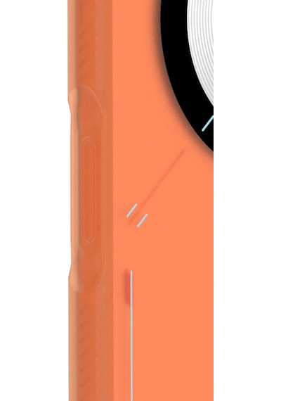Apple Uyumlu iPhone 17 Pro Kılıf M-safe Şarj Özellikli Disk Desenli Youngkit Disc Battle Kapak Turuncu Turuncu