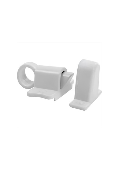 Pimapen Pvc Pencere Kapı Sineklik Kapama Çarpma Kilit Plastik Pratik Tutucu Aparat 2 Adet