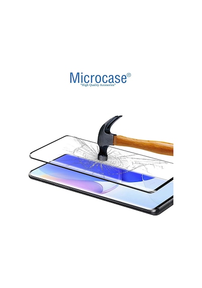 Realme C53 Tam Kaplayan Çerçeveli Tempered Ekran Koruyucu Al3276