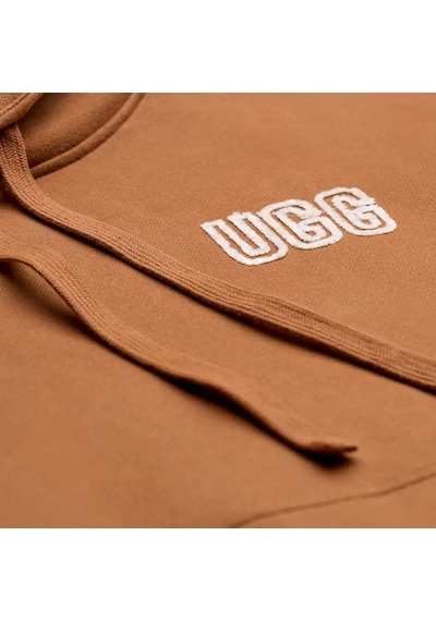 Ugg Logo Hoodie Kadın Kahverengi Sweatshirt 1171478