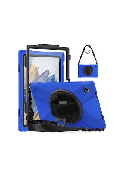 Samsung Uyumlu Galaxy Tab A8 10.5 Sm-X200 Kılıf Zırh Defender Tablet