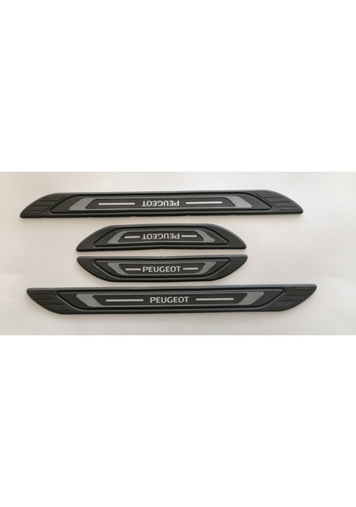 Peugeot 205 206 207 208 Kapı Eşik Çıtası Plastik Siyah Kauçuk Abs (530413887)