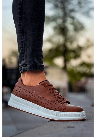 Natural Shoes Mn043 - Cbt Cowien Erkek Ayakkabi Taba Taba