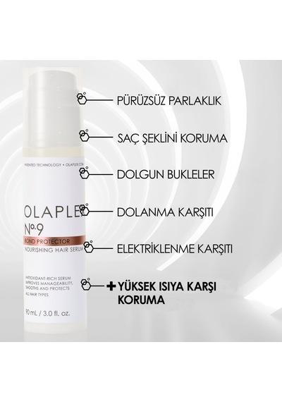 Olaplex Elektriklenmeyi Kontrol Altına Alan Bağ Güçlendiren İkili Saç Şekillendirme Seti